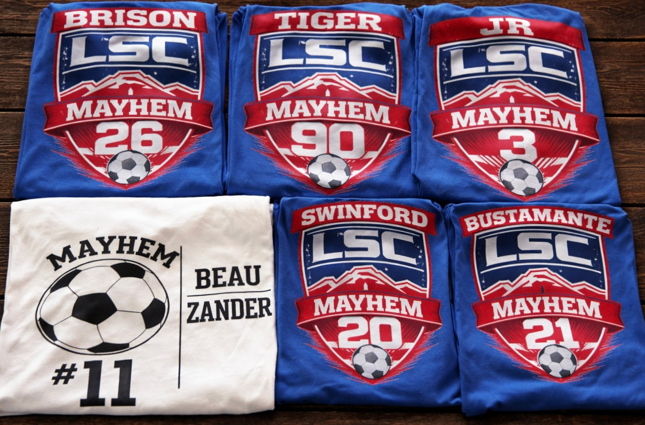 Custom Team Tee or Tank (Next Level Apparel)