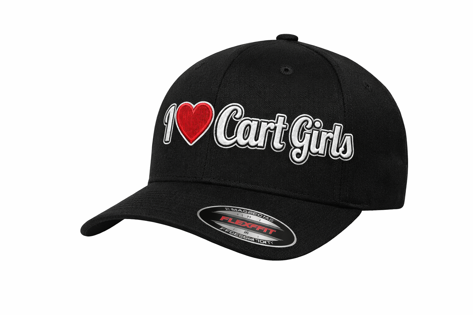 I ❤️ Cart Girls Hat (Flexfit)